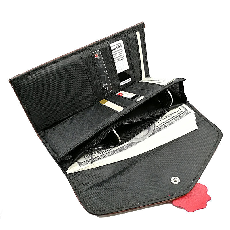 Harry Potter Letter Flap Wallet Long Mini Three Fold