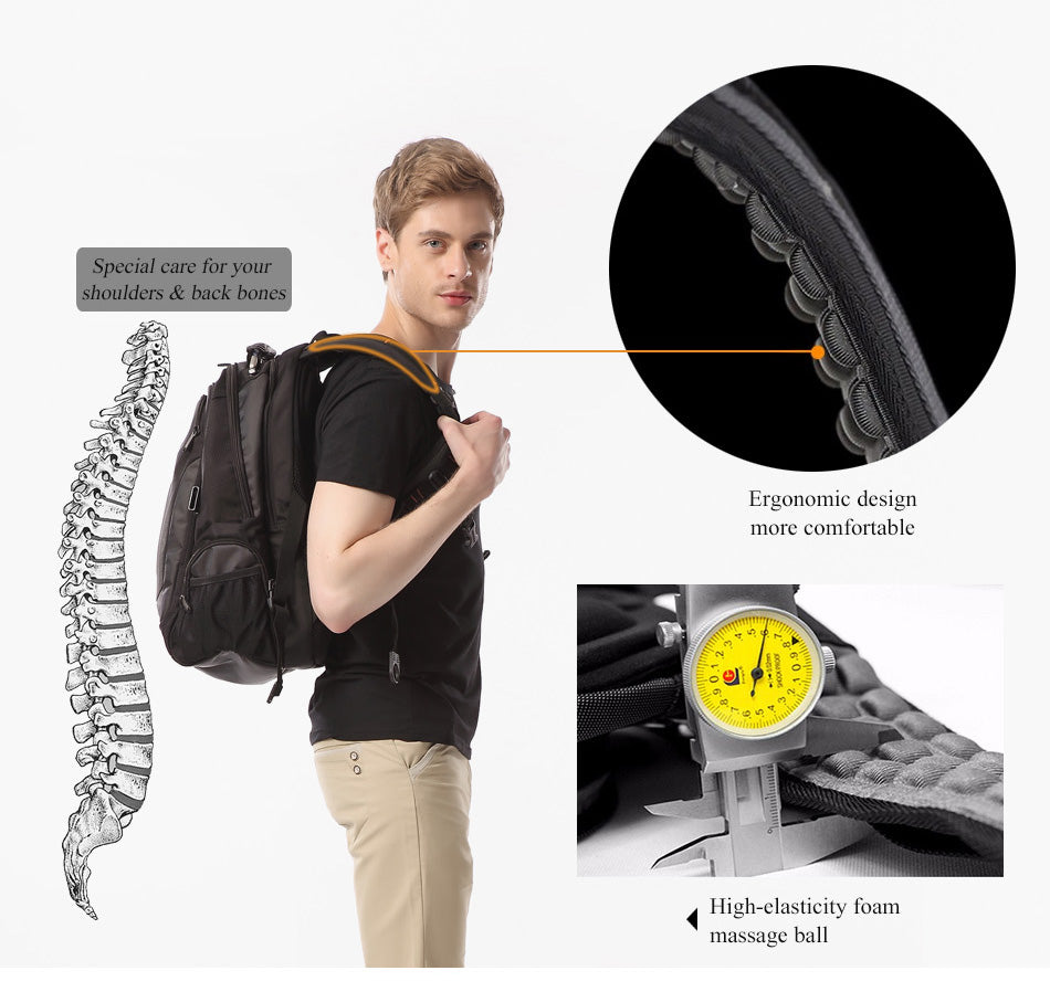 Brand Laptop Backpack Men's