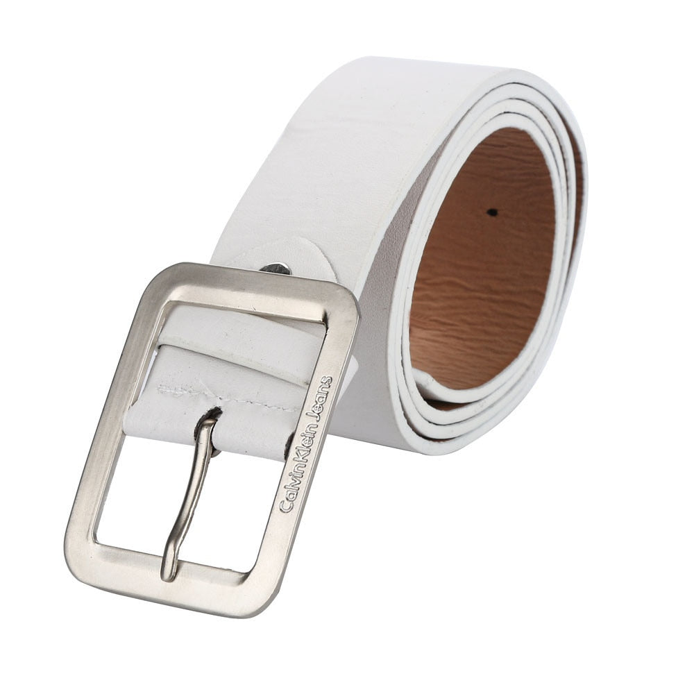 Belts for Men's Casual Leather Belt Buckle Waist Strap