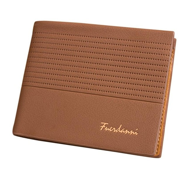 Man Embossing Dull Polish Wallet Pocket Credit Card Clutch Bifold Purse