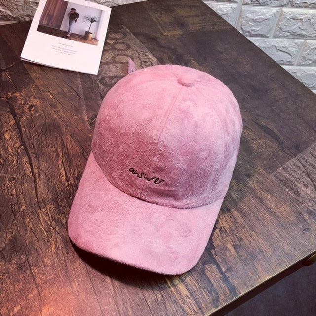 Hats for girls Embroidery Cotton Baseball Cap Boys Girls