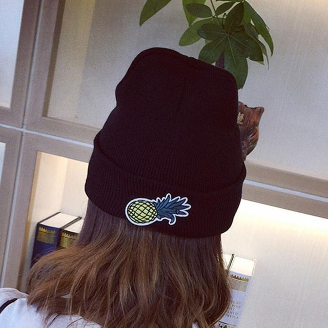 Fashion Women Winter Keep Warm Rose Embroidery Applique