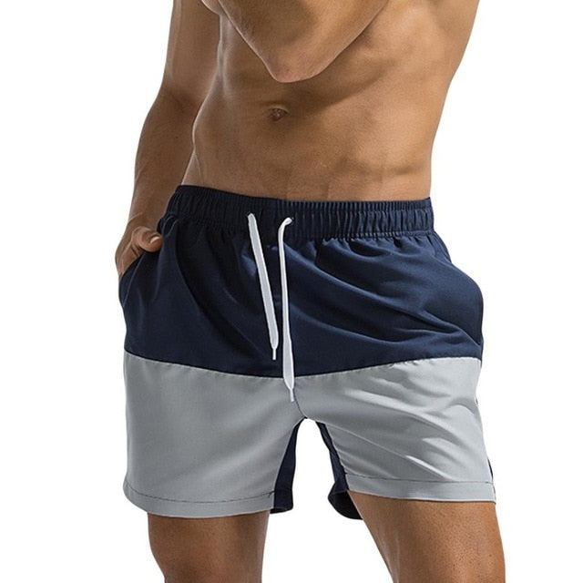 Men's New Beach Shorts Lace Panel Mens Boxer Shorts
