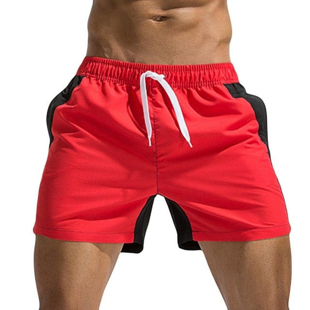 Men's New Beach Shorts Lace Panel Mens Boxer Shorts