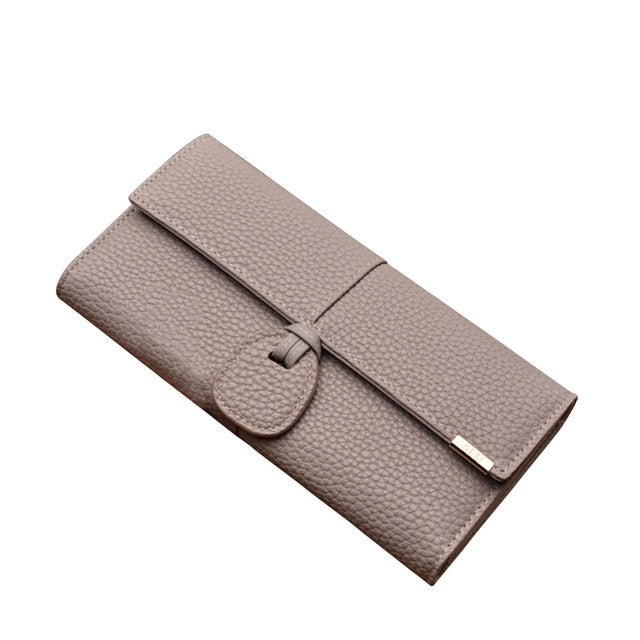 Luxury Leather Wallets Women Brand Purses Woman Wallet