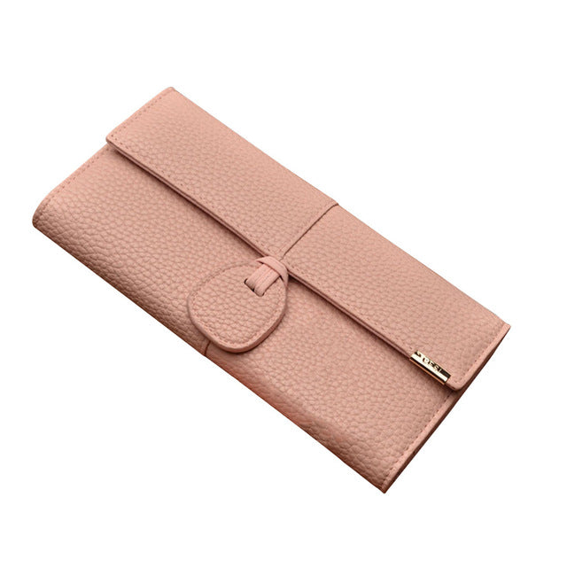 Luxury Leather Wallets Women Brand Purses Woman Wallet