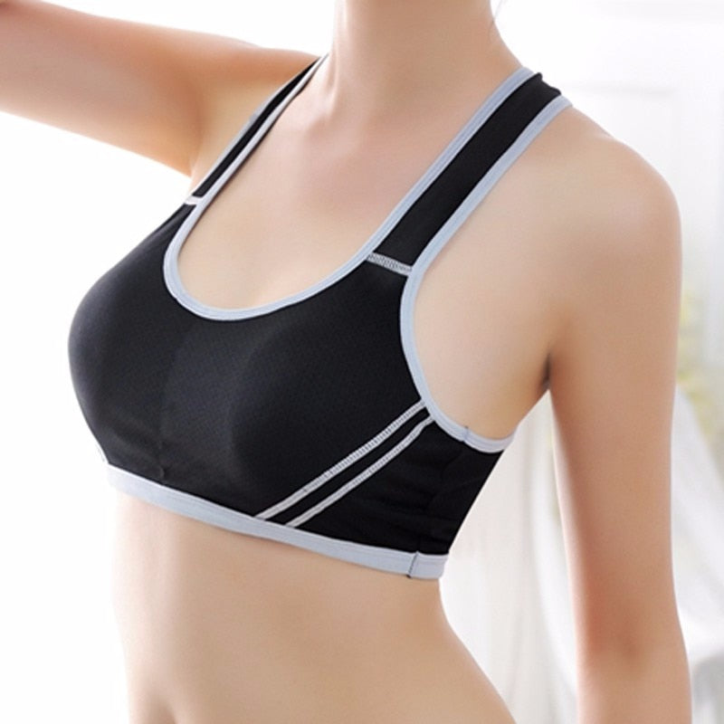 Women Sports Bra Sexy Padded Absorb Sweat