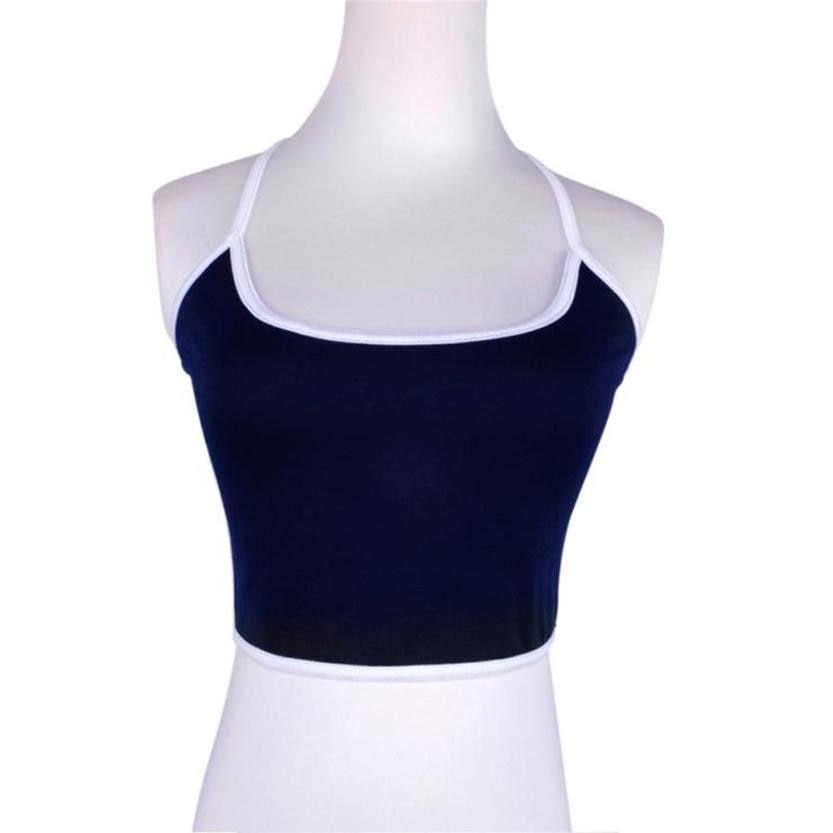 Women Tank Bustier Bra Vest Crop Top Bralette Blouse