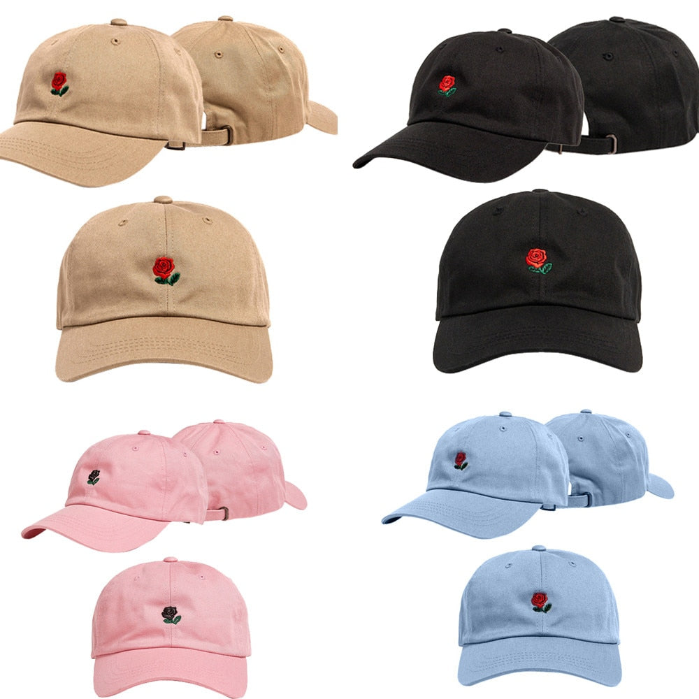 Women's cap Fashion Embroidery Cotton Baseball Cap