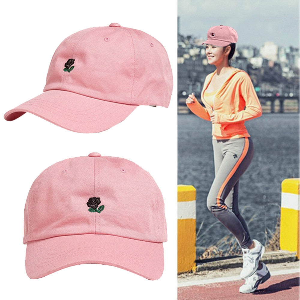Women's cap Fashion Embroidery Cotton Baseball Cap