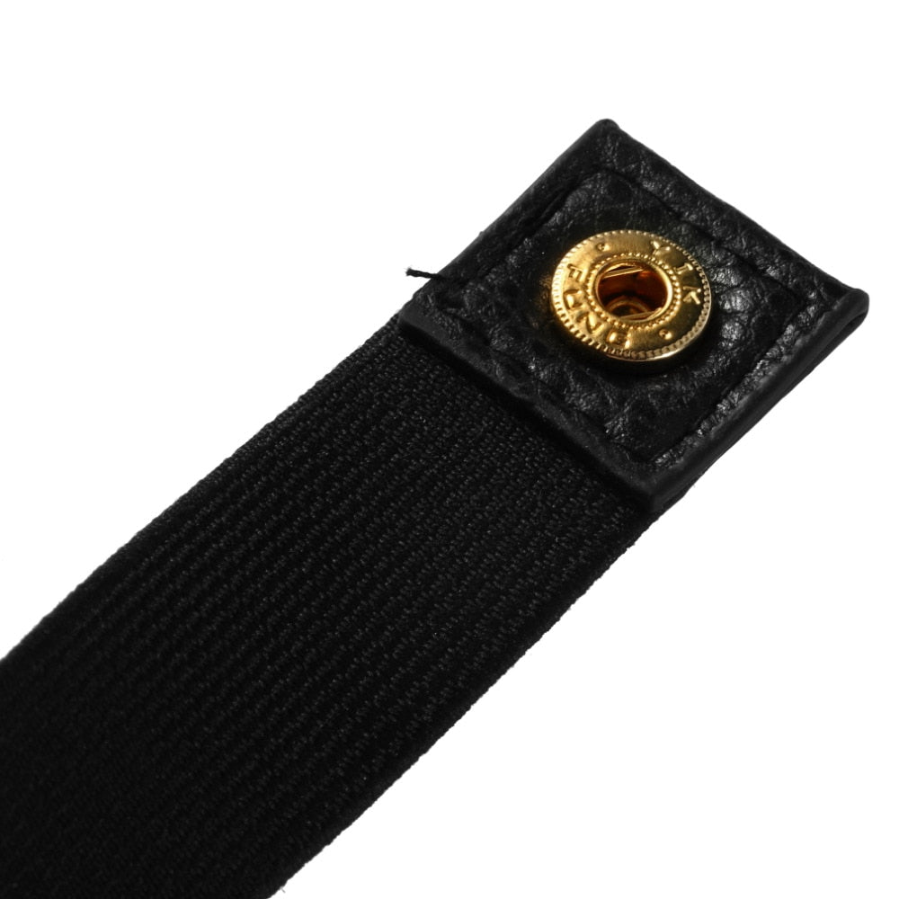 Sexy Lady Women Elastic Mirror Metal Waist Belt