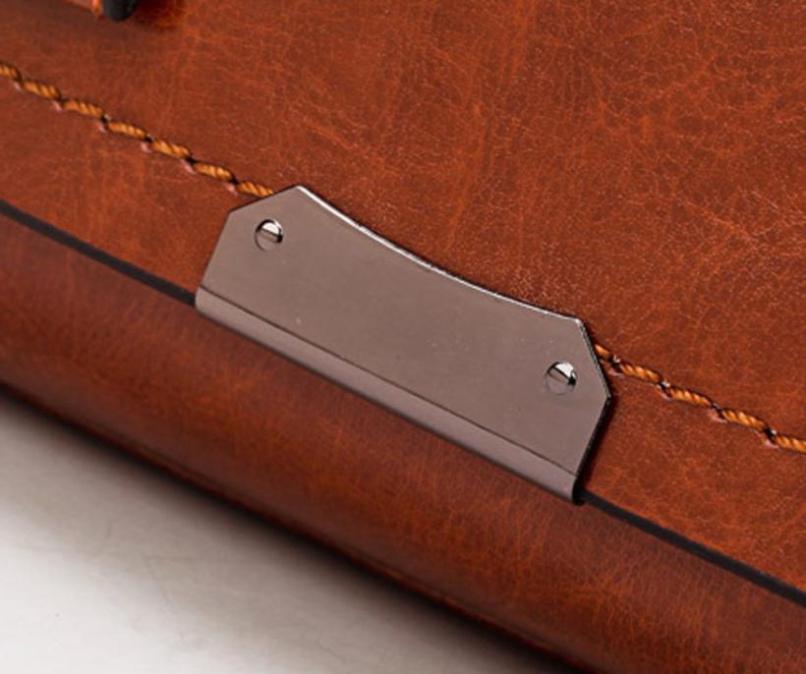 Women's fashion solid color iron ornaments rivets covered shoulder bag