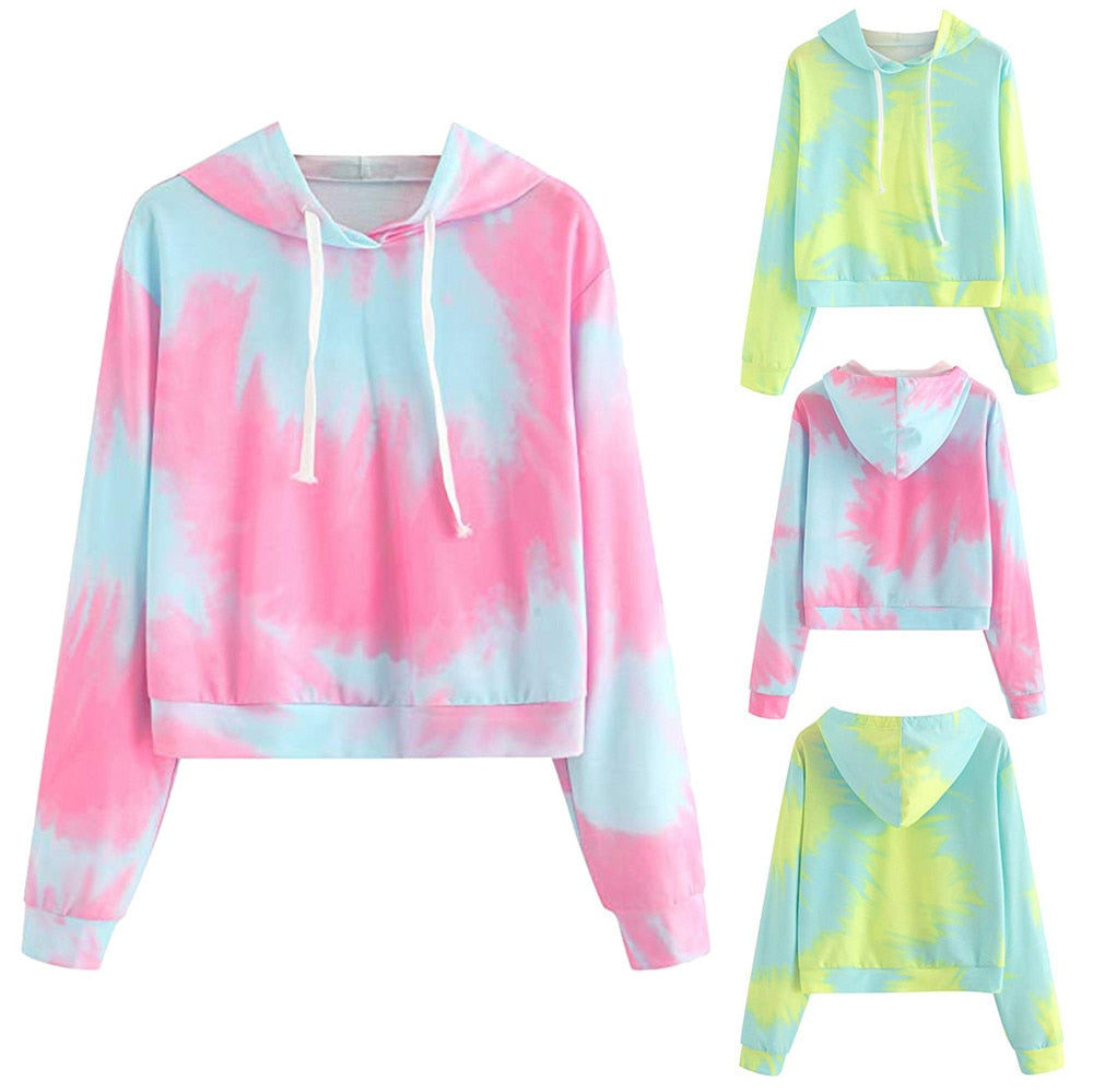 Print Women Hoodies Autumn Winter Casual