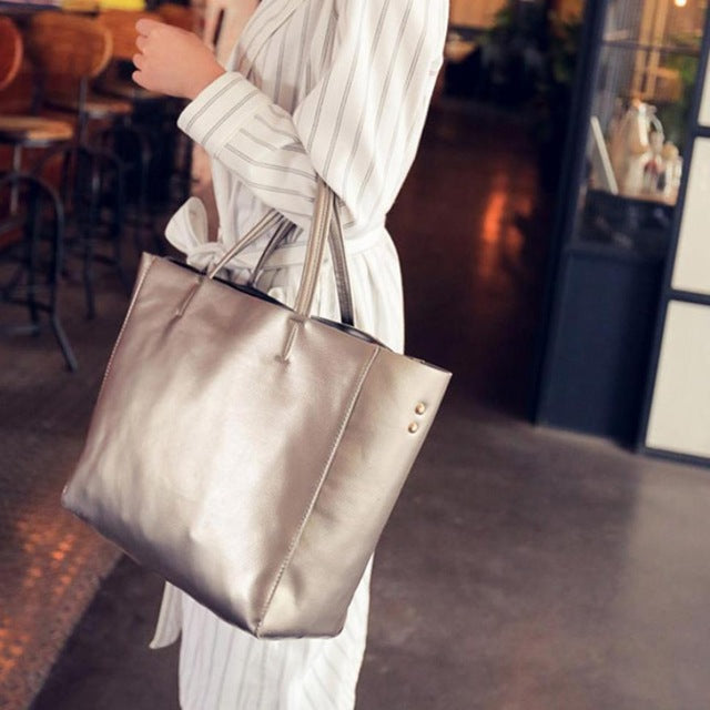 Fashion women's solid color shoulder bag Messenger