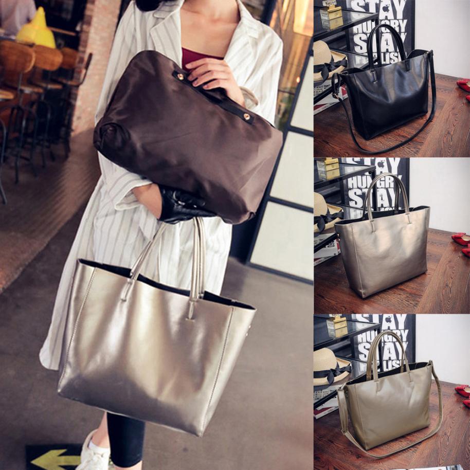 Fashion women's solid color shoulder bag Messenger