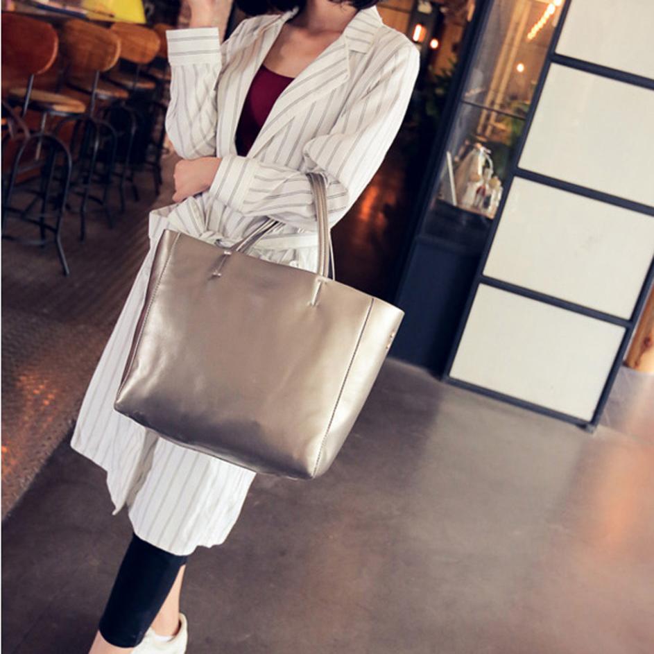Fashion women's solid color shoulder bag Messenger