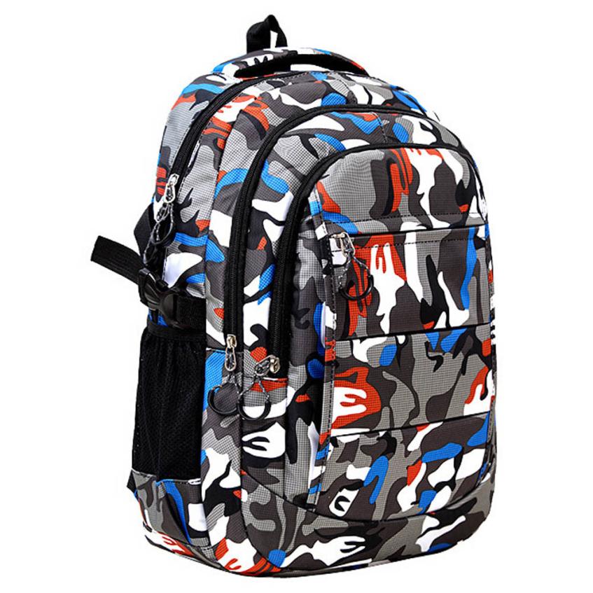 Luxury Design Fashion Camouflage Nylon Climb Bag