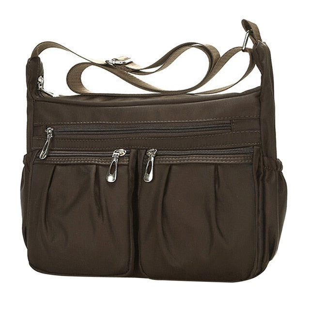 Women's Handbags Tablets Bags Fashion Solid Color Zipper waterproof