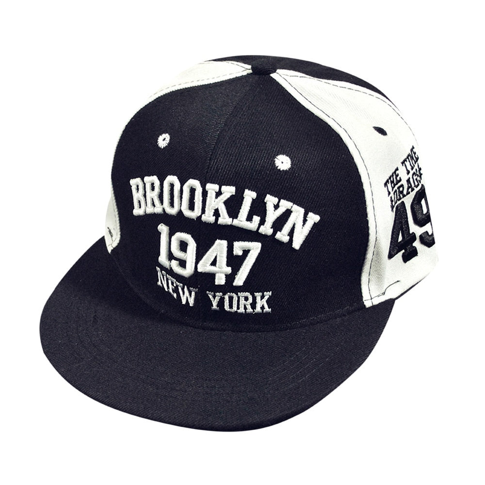 Fashion Embroidery Snapback Boy Hiphop Hat