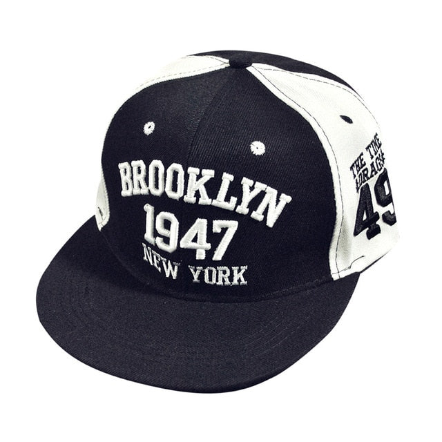 Fashion Embroidery Snapback Boy Hiphop Hat