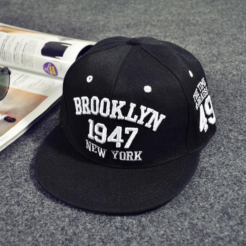 Fashion Embroidery Snapback Boy Hiphop Hat