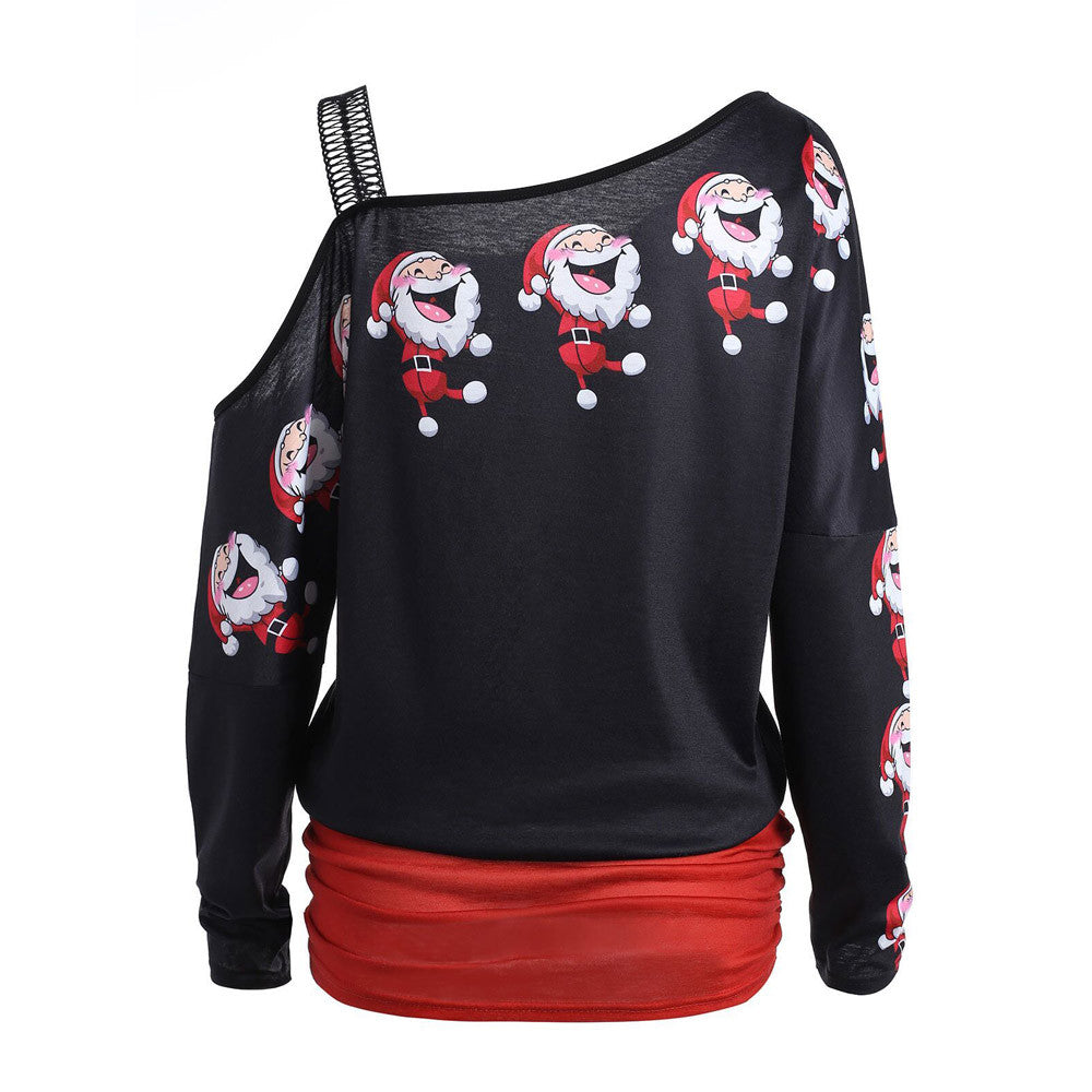 Sexy Ladies Off Shoulder Tops Women's Autumn Pullover Spring