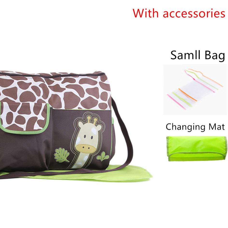 Baby Nappy Changing Bag Diaper Mat Pad+Mummy Handbag Set Waterproof