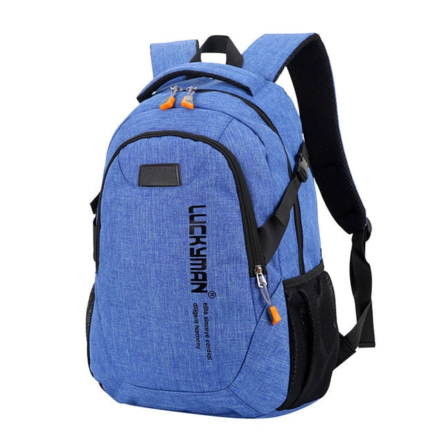School Bag For Teenagers Laptop Backpacks Men Travel