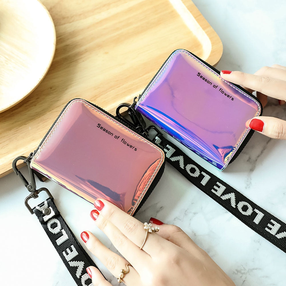New Fashion Style Women PU Short Wallet