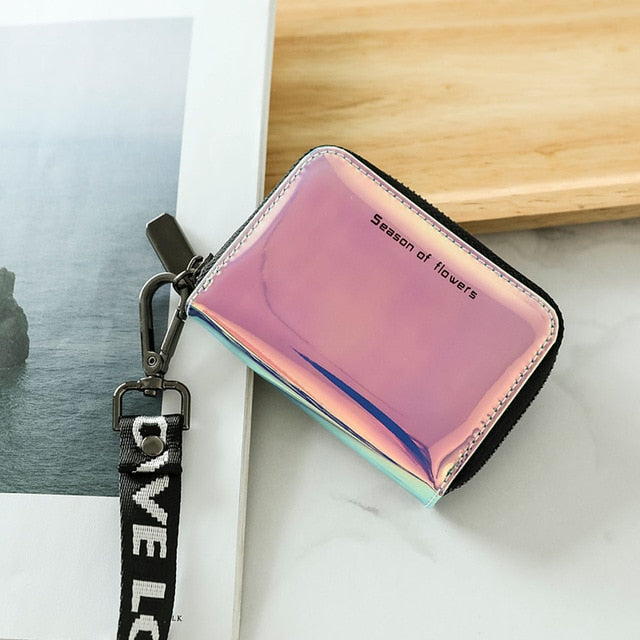 New Fashion Style Women PU Short Wallet