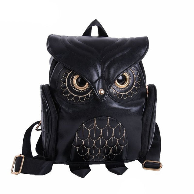 Cute Owl Fashion Backpacks Cartoon Women
