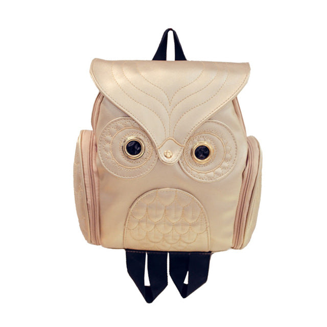 Cute Owl Fashion Backpacks Cartoon Women