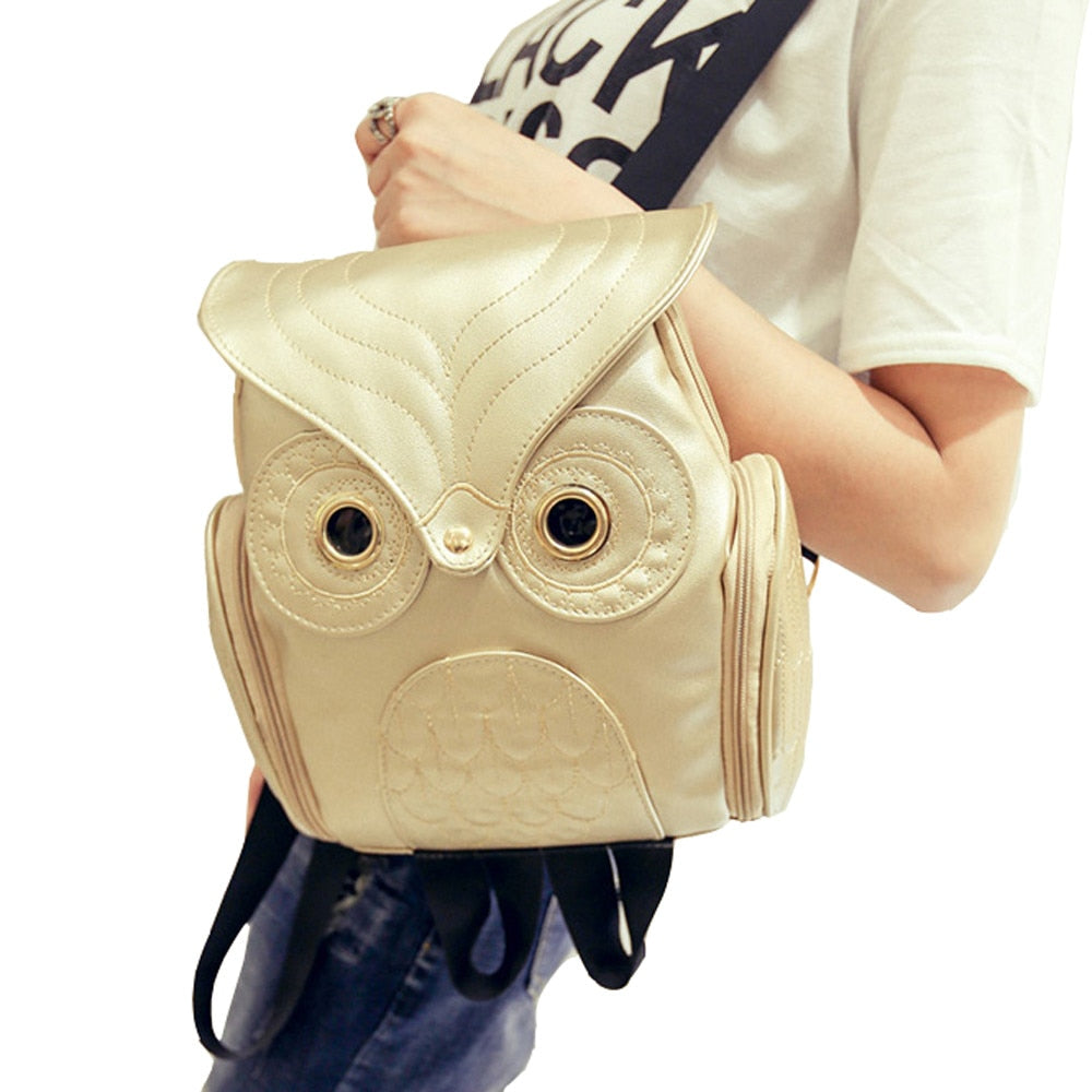 Cute Owl Fashion Backpacks Cartoon Women