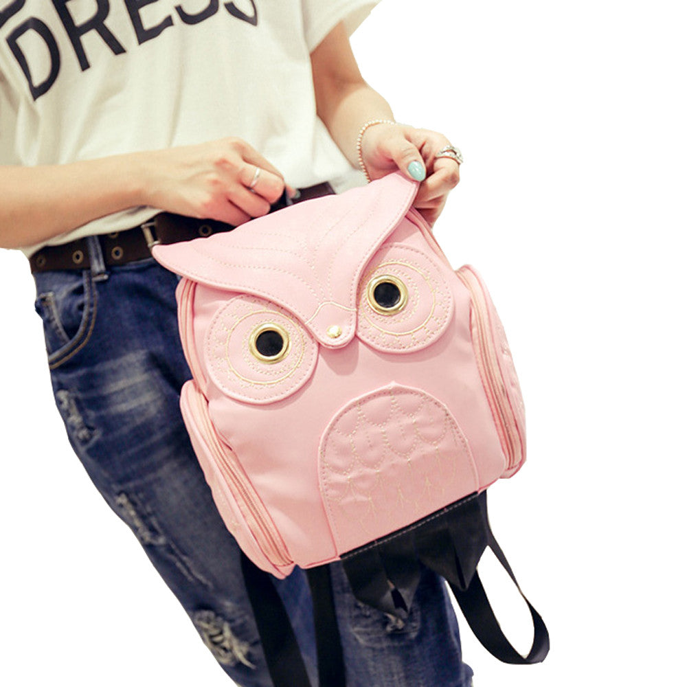 Cute Owl Fashion Backpacks Cartoon Women