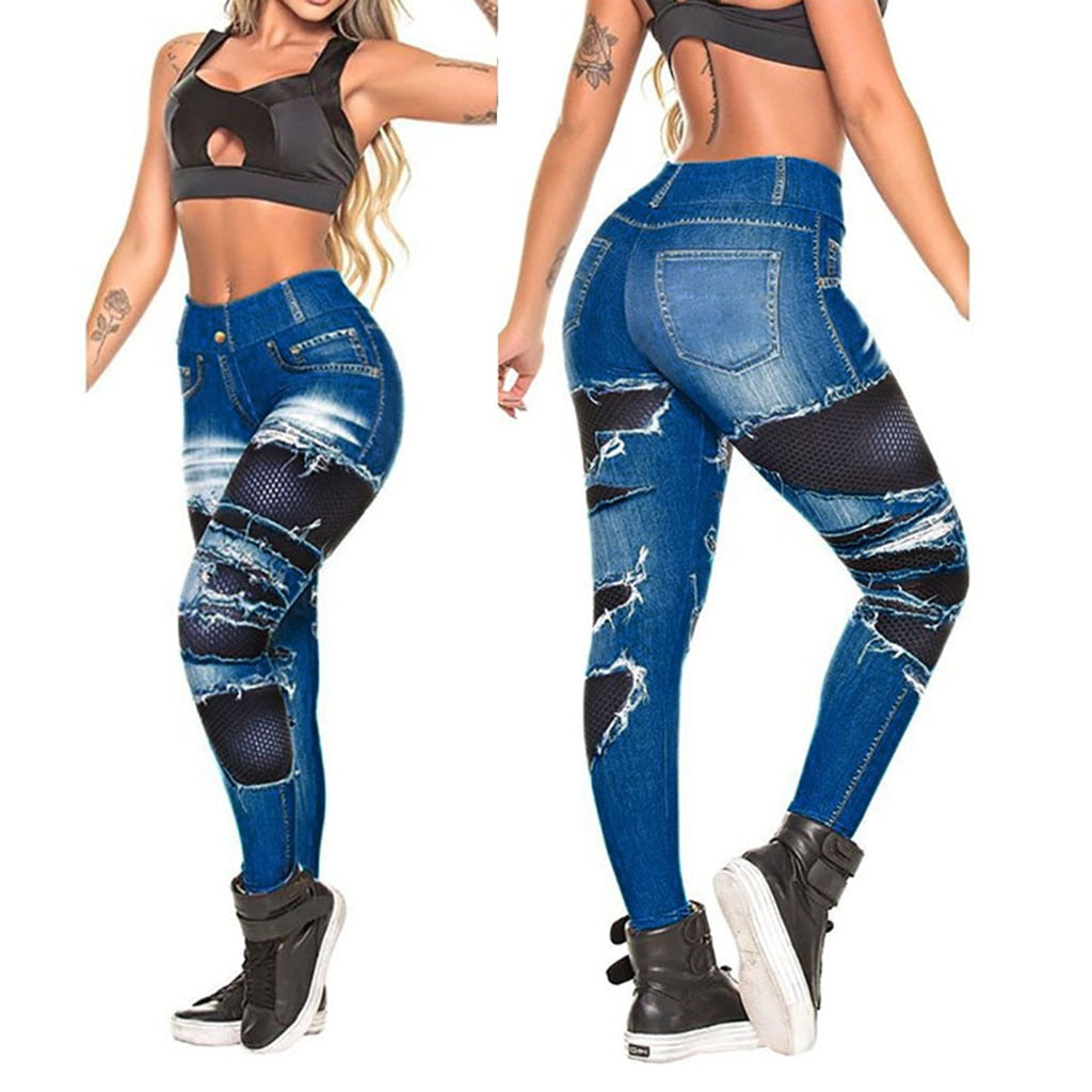 New Sexy Training Sports Women's Fashion Workout Leggings Fitness