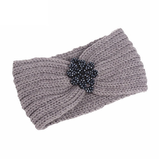 Winter New Fashion Solid Hair Band Knitting Handmade