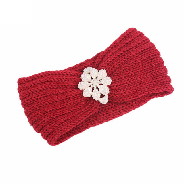 Winter New Fashion Solid Hair Band Knitting Handmade