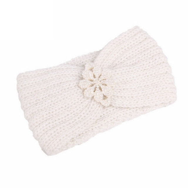 Winter New Fashion Solid Hair Band Knitting Handmade