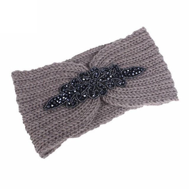 Women Knitted Headbands Winter Warm Head Wrap