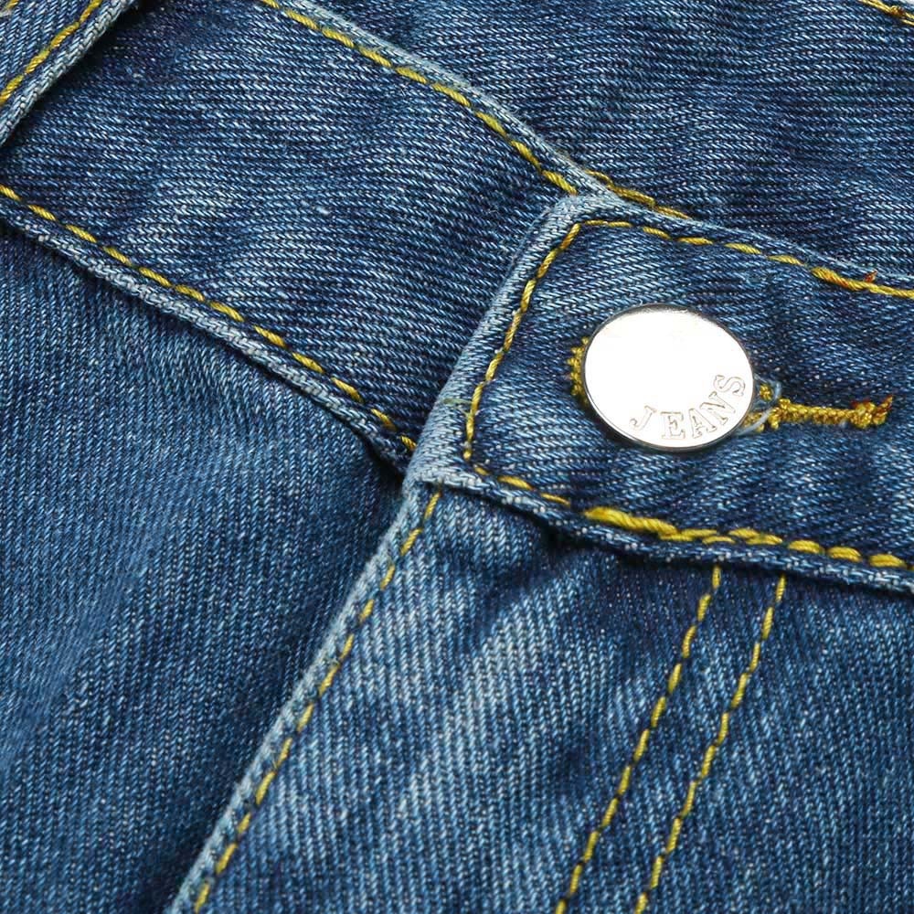 Spring Denim Skirt Of Women High Waist Casual Distressed