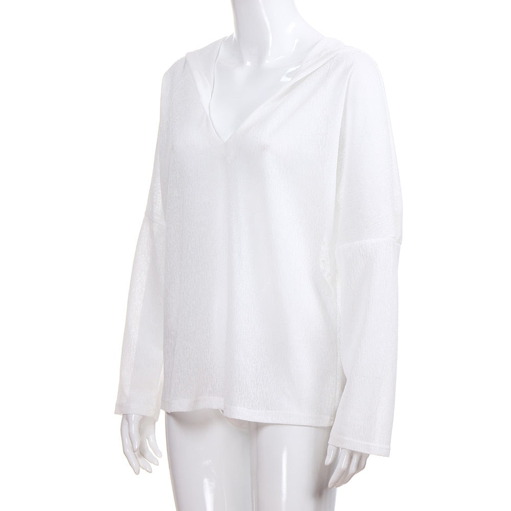 Hip Hop Womens Skulls Print Sweatshirt Autumn