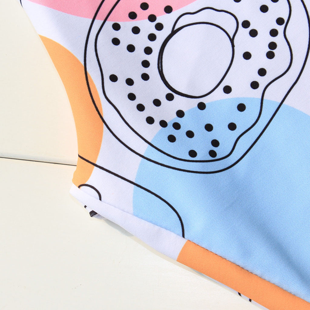 Printed Yoga Pants Plus Size Workout Leggings Tommy Control Capris