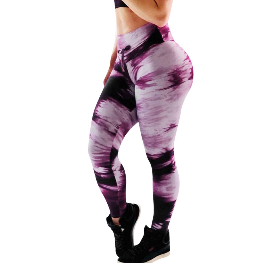 Women's Fashion Workout Leggings Fitness Sports Gym Running Yoga Athletic Pants