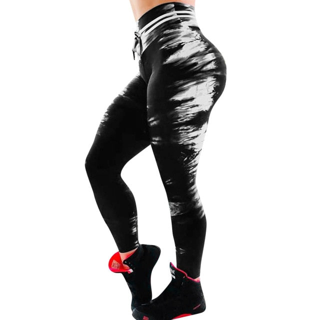 Women's Fashion Workout Leggings Fitness Sports Gym Running Yoga Athletic Pants