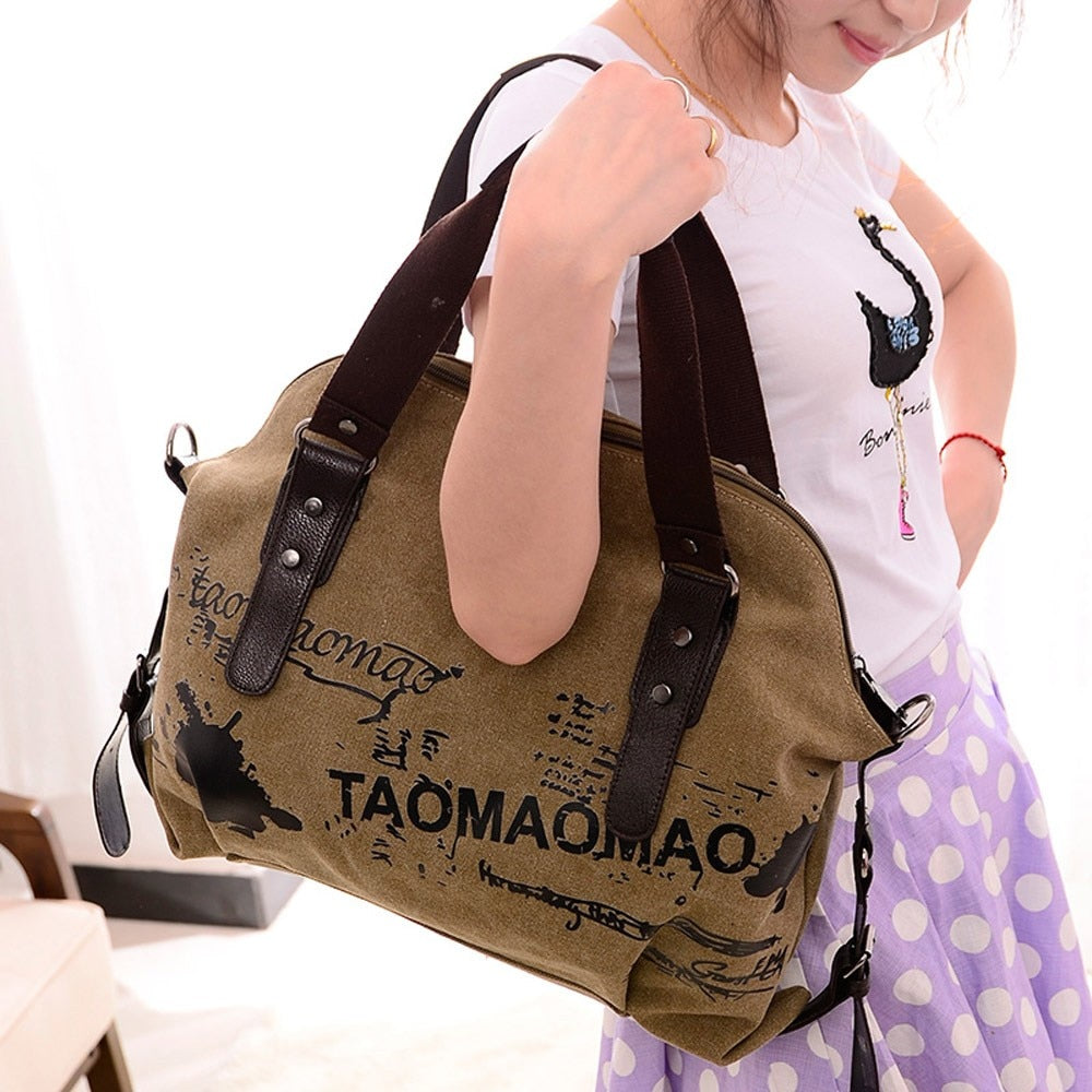 New Women's Large-capacity Tote Bag Shoulder Diagonal Cross