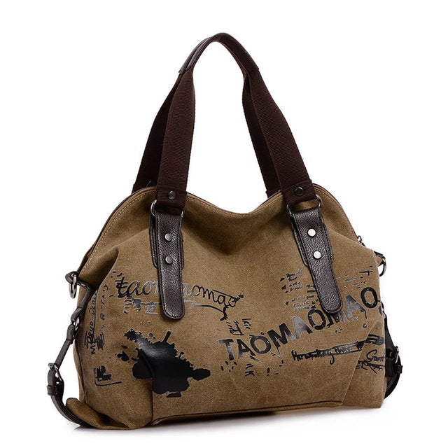 New Women's Large-capacity Tote Bag Shoulder Diagonal Cross