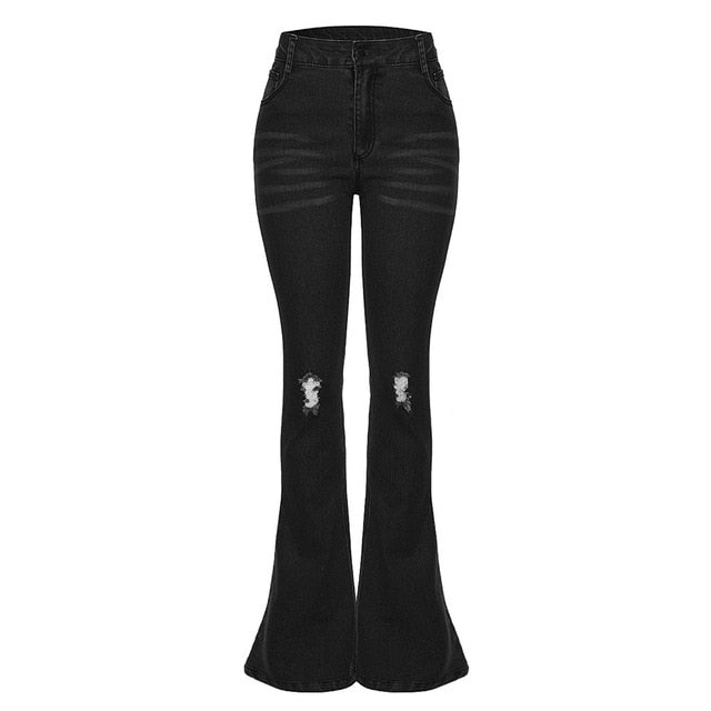 High Waist Jeans Of Women Spring Pants