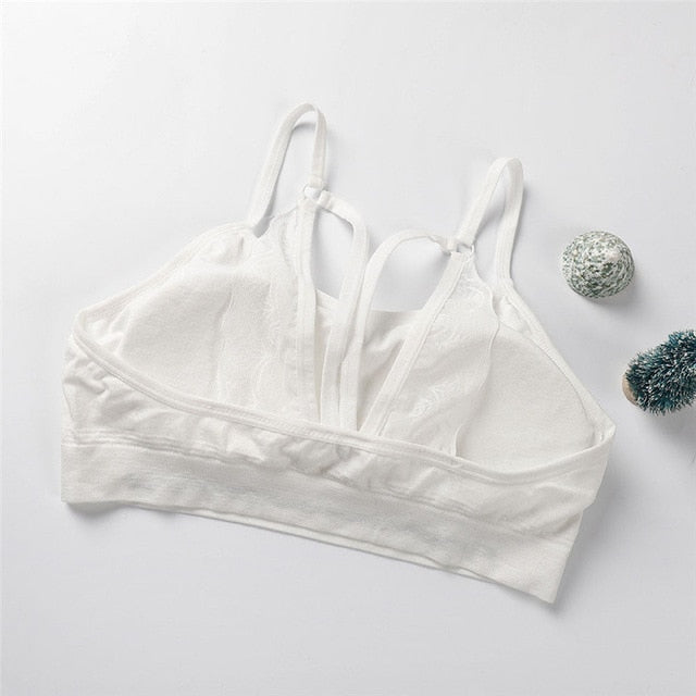 Women Sexy Bra Vest Chest Pad Wearing Sports Underwear Fitness Yoga Vests