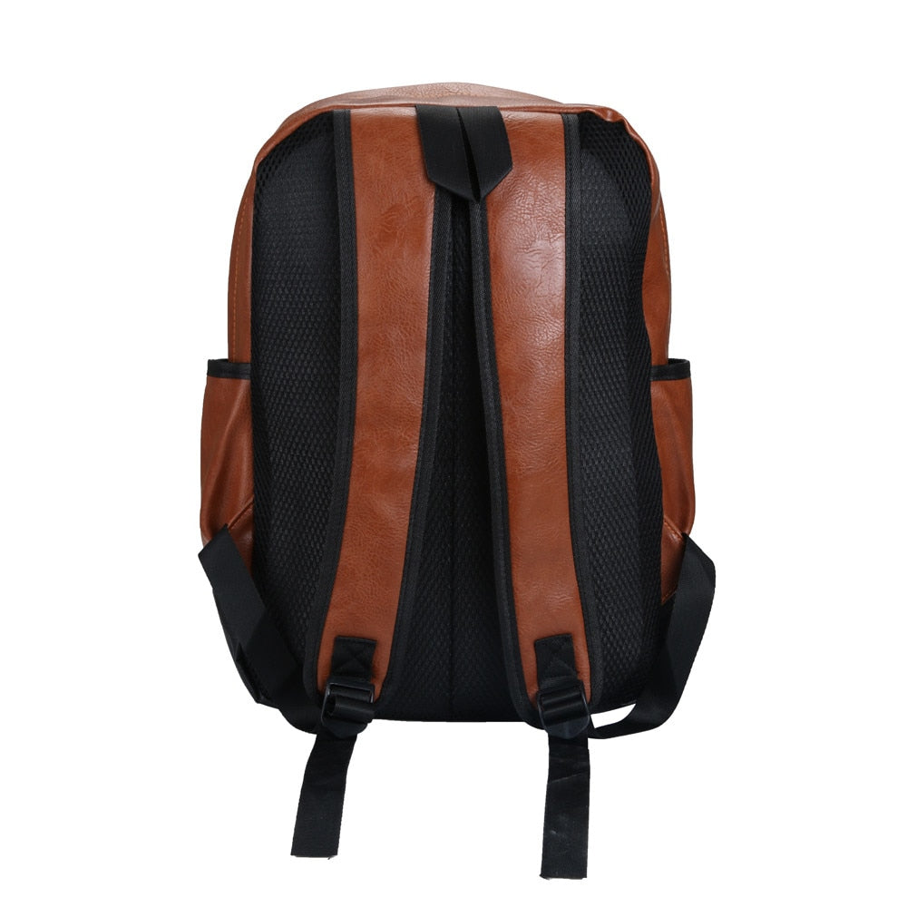 Men's shoulder bag retro travel leather pocket Outdoor travel