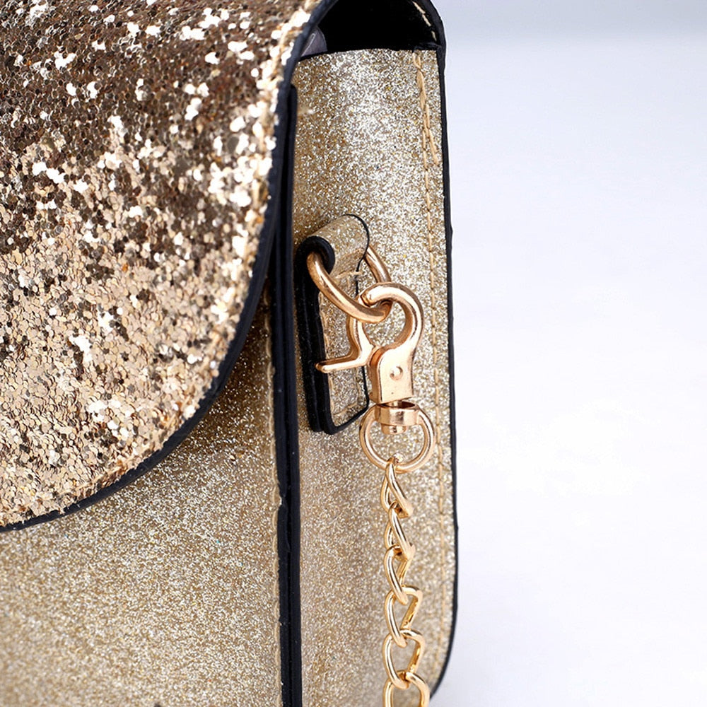 Women's one-shoulder bag fashion sequins stream wom